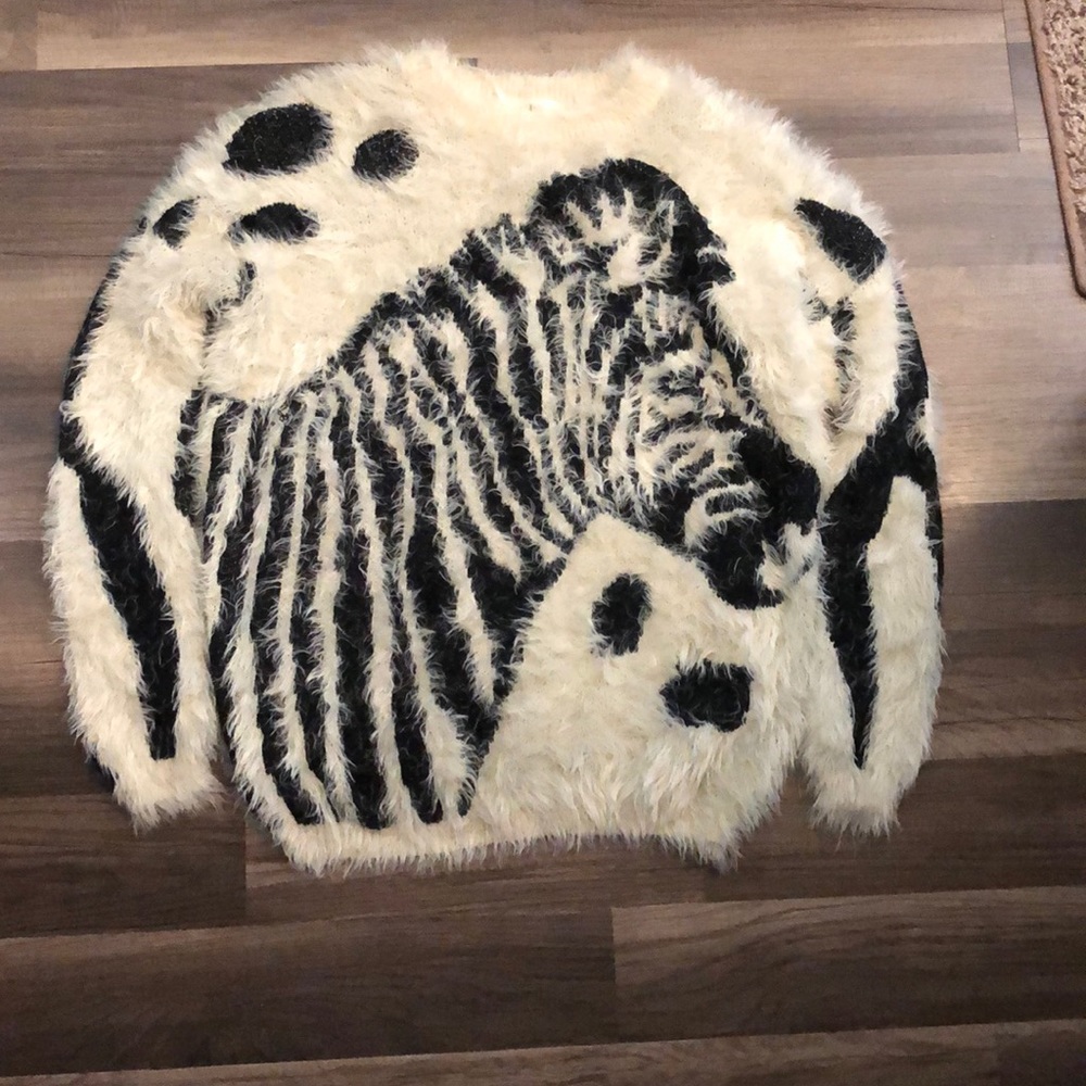 Zebra sweater